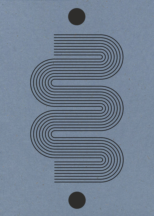 Curved Echoes | Canvas