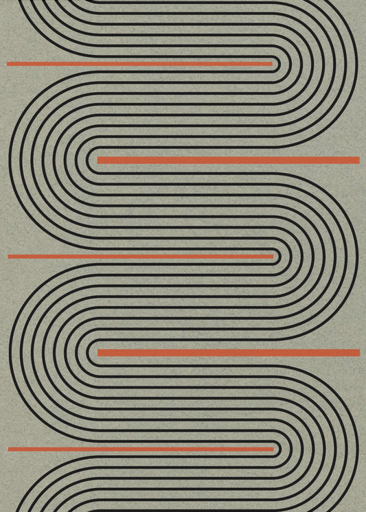 Curved Rhythms | Canvas