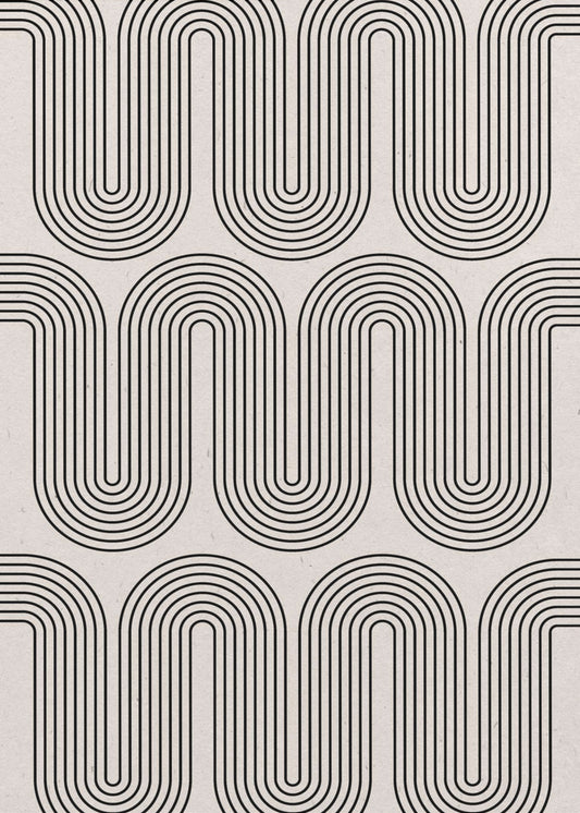 Retro Waves | Canvas