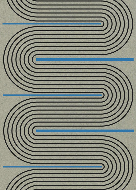 Curves &amp; Lines Symphony | Canvas