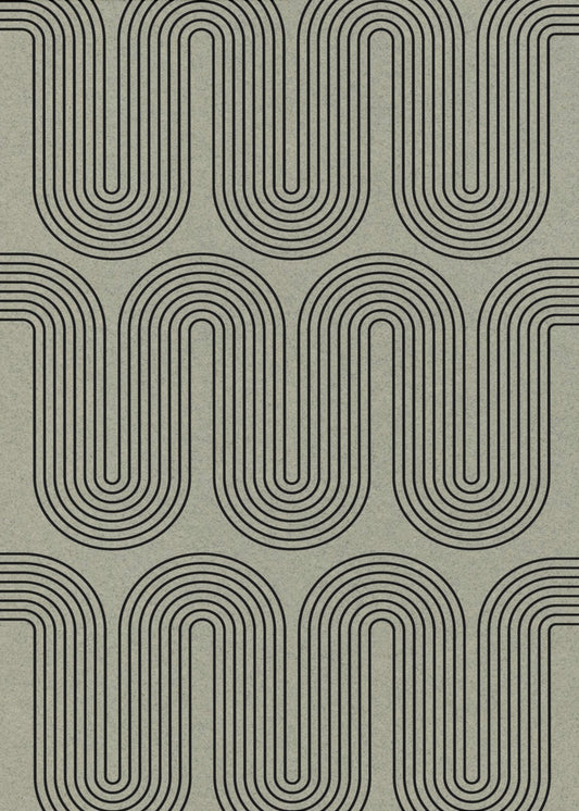 Curved Echoes | Canvas
