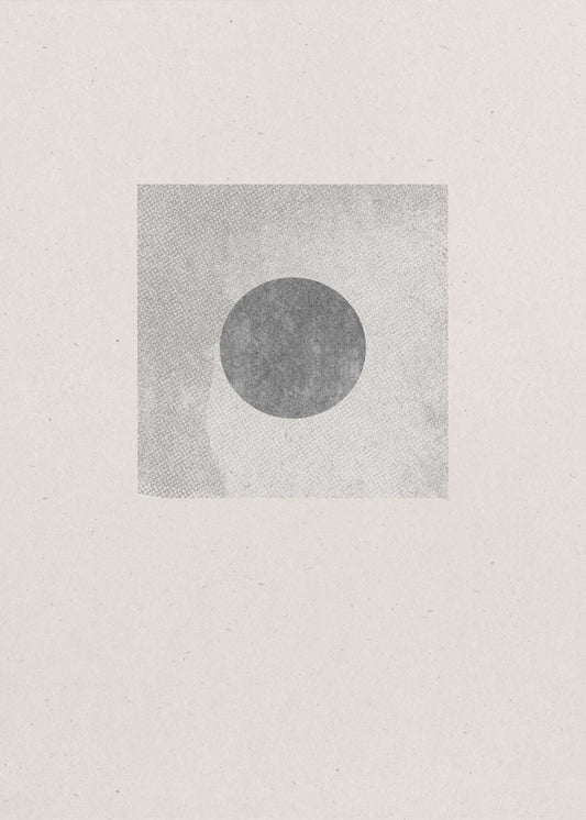 Monochrome Eclipse | Canvas