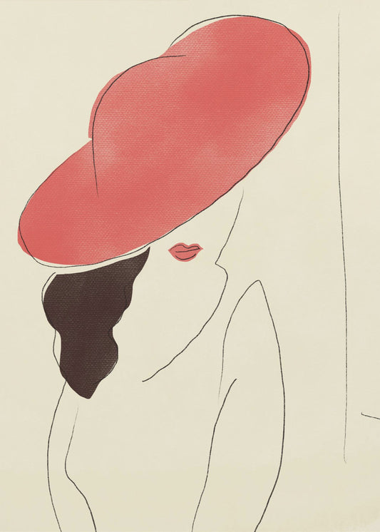 Red Hat Elegance | Poster