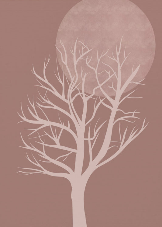 Pink Tree | Canvas