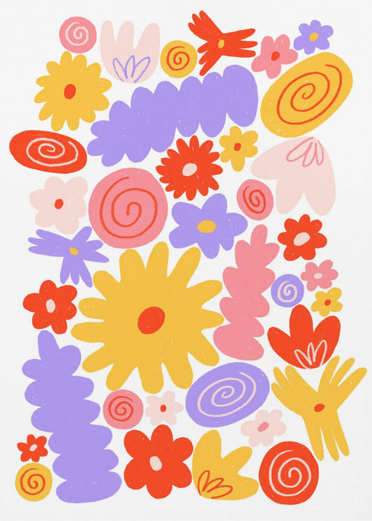 Flower Stack | Poster