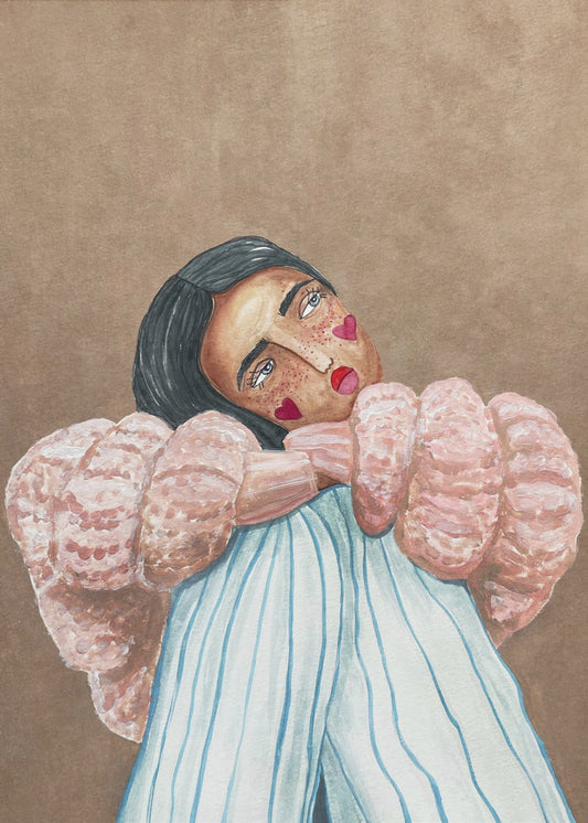 Dreaming girl | Canvas