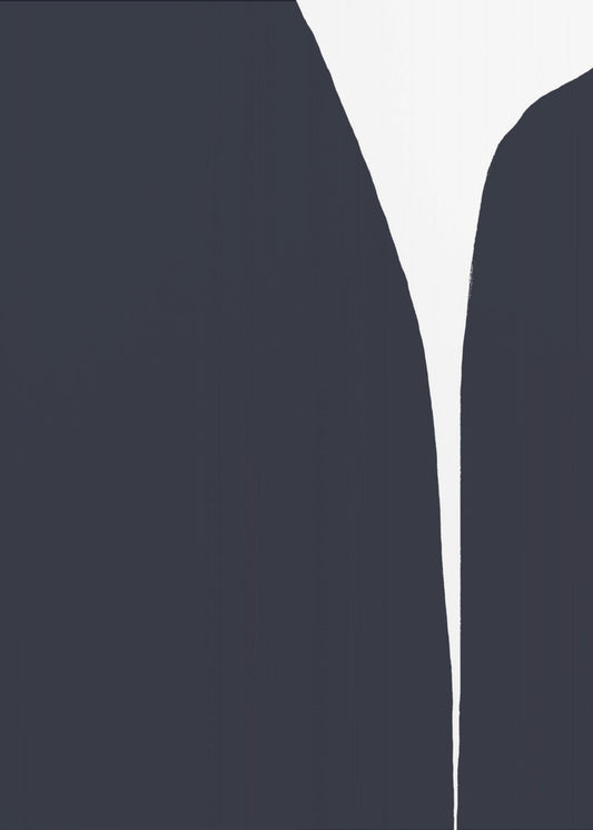 Minimalist Lines And A Striking Color Contrast | Poster