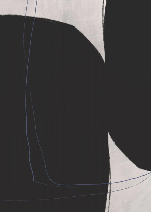 Black And White Geometric Shapes | Canvas