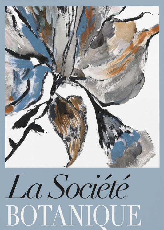 La Société Botanique Blueflower 2 | Poster
