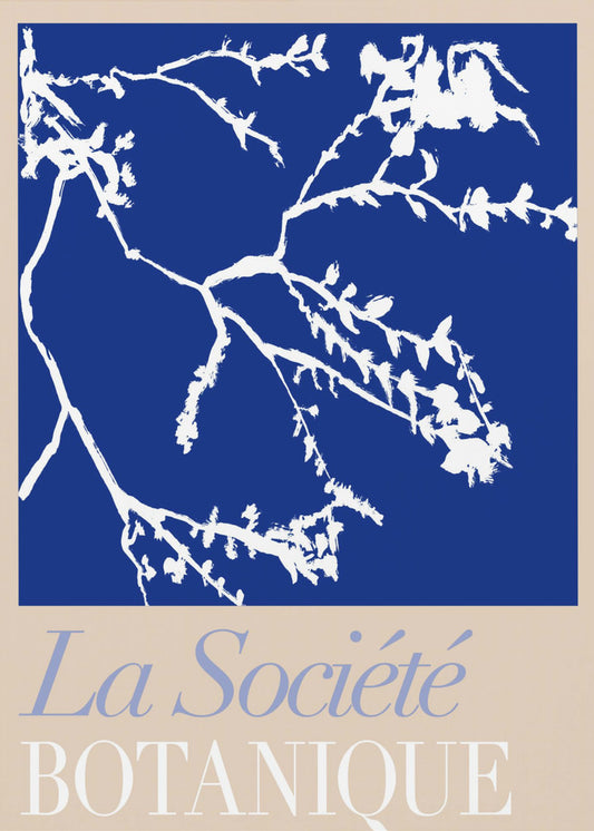 La Société Botanique White Flower 2 | Poster