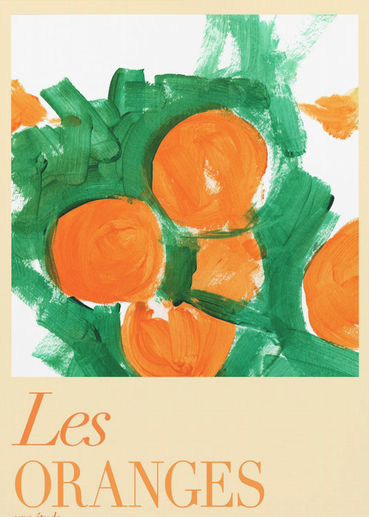 Les Oranges Une Étude 1 | Poster