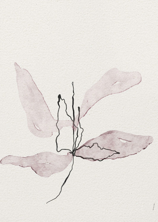 Delicate Petal Dance | Poster