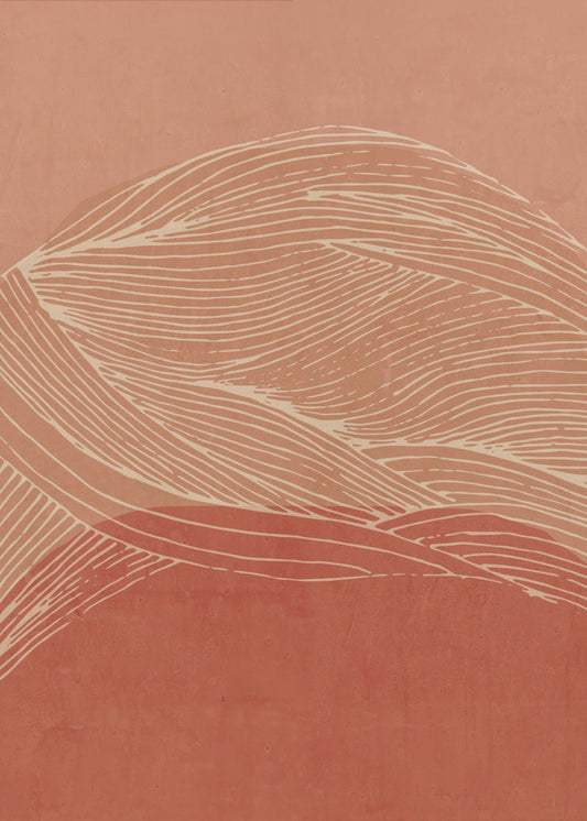 Abstract From the road | Canvas