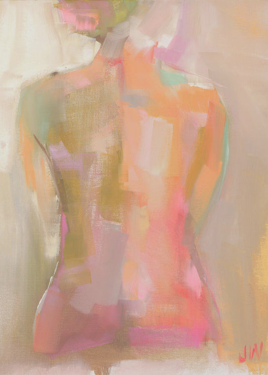 Woman S Back | Poster