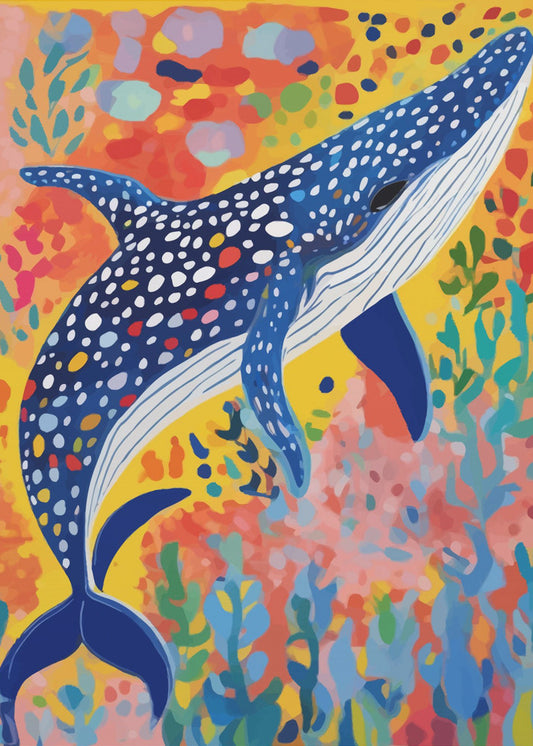 Spotted Whale | Canvas