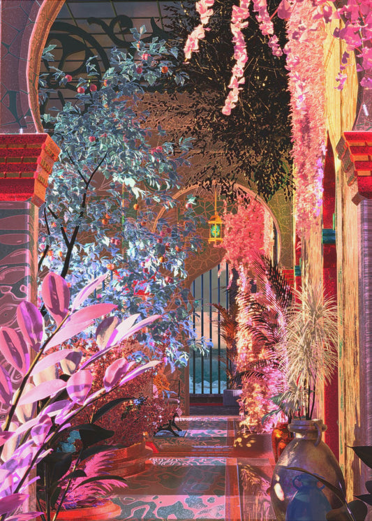 Glowing Palace | Canvas