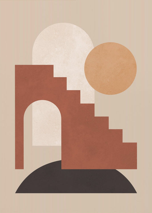 Geometric composition 4 | Canvas