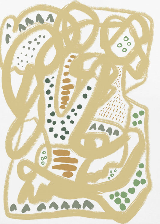 Scribble lines | Canvas