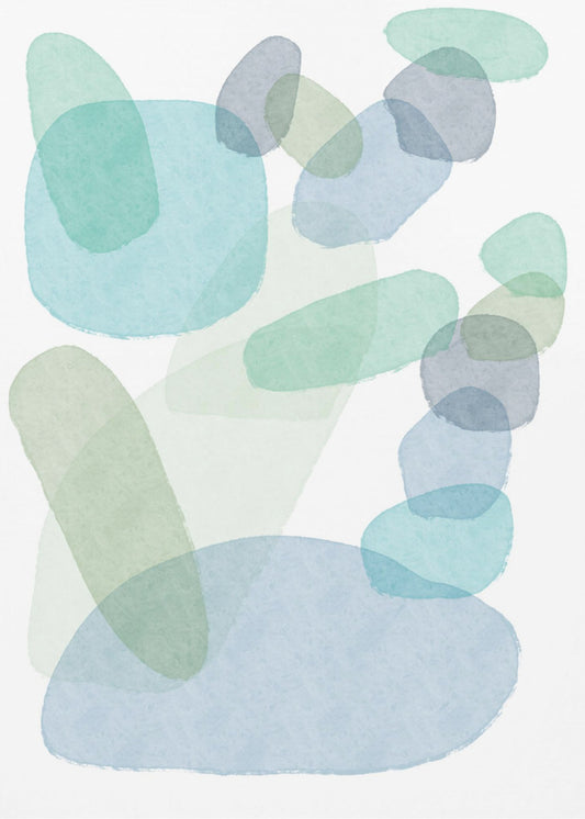 Pastel blobs | Canvas