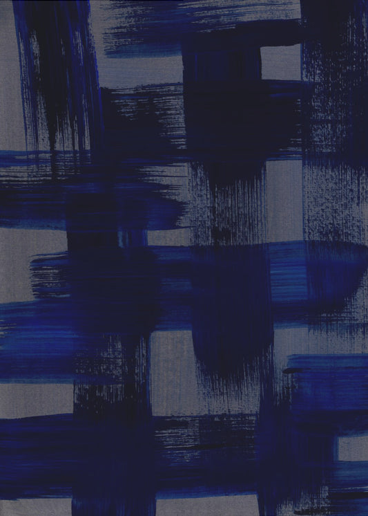 Abstract Brush Strokes 128 | Poster