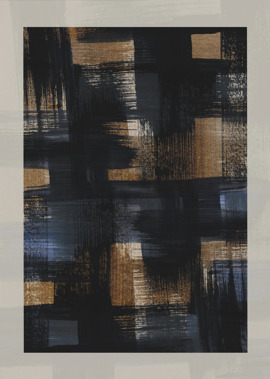 Abstract Brush Strokes 128X | Poster