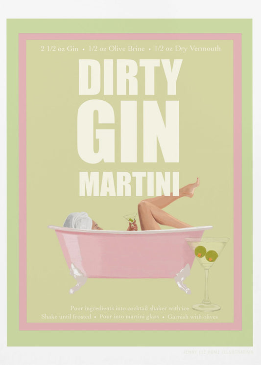 Jlr Cocktails- Dirty Gin Martini | Canvas