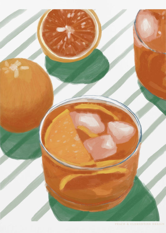 Pandc Cocktailandstripes Copy 2 | Canvas
