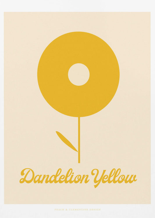Pandc Dandelionyellow Copy | Canvas