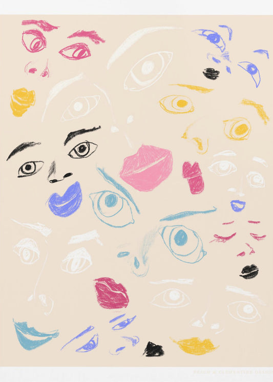 Pandc Faces Copy | Poster