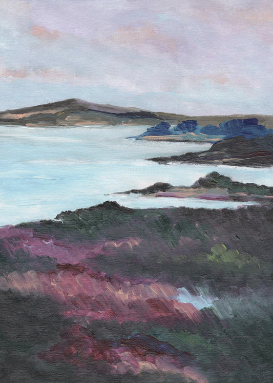 Purpel Coast | Canvas