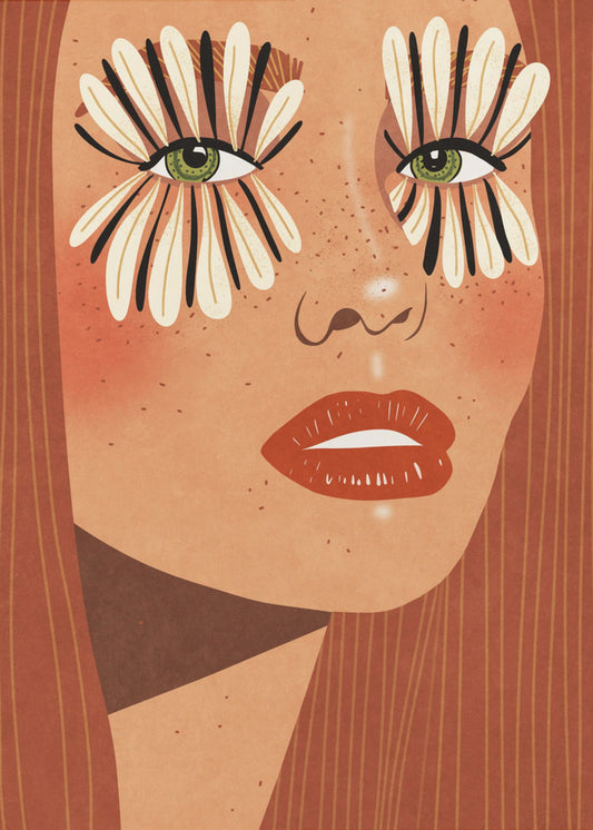 Flower Eyes | Canvas