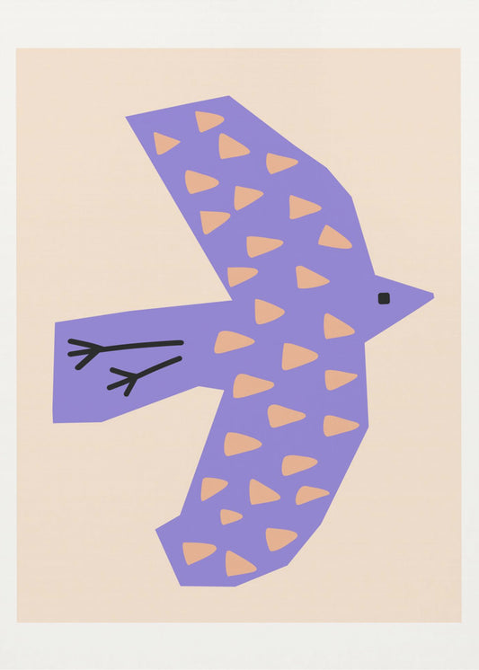 Bird Lilac | Poster