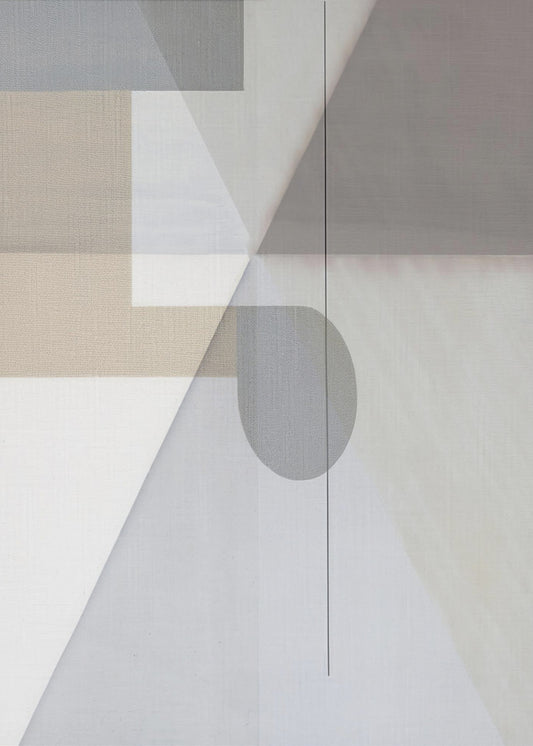 Abstract Neutral Tone Painting 2 | Poster
