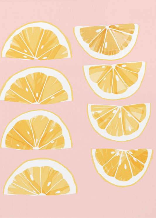 Sliced Lemons | Canvas