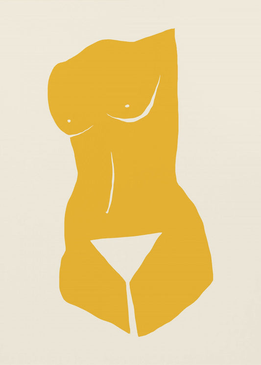 The yellow muse 04 | Poster