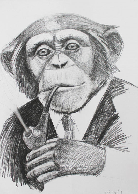 Sophisticated Chimp | Poster