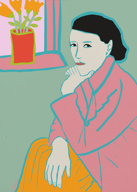 Lady in Pink | Canvas