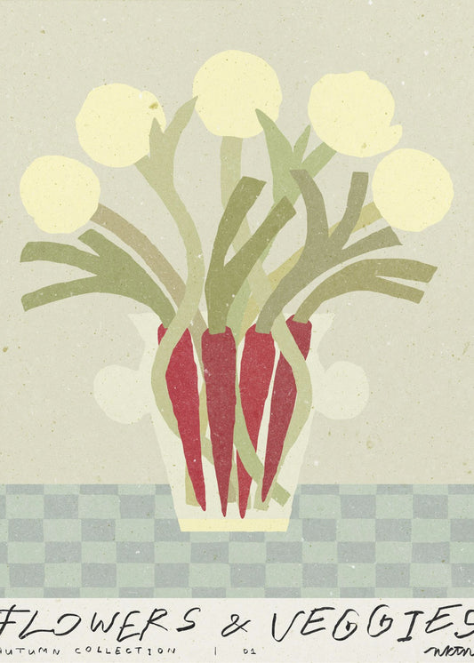 Flowers &amp; Veggies 01 | Canvas