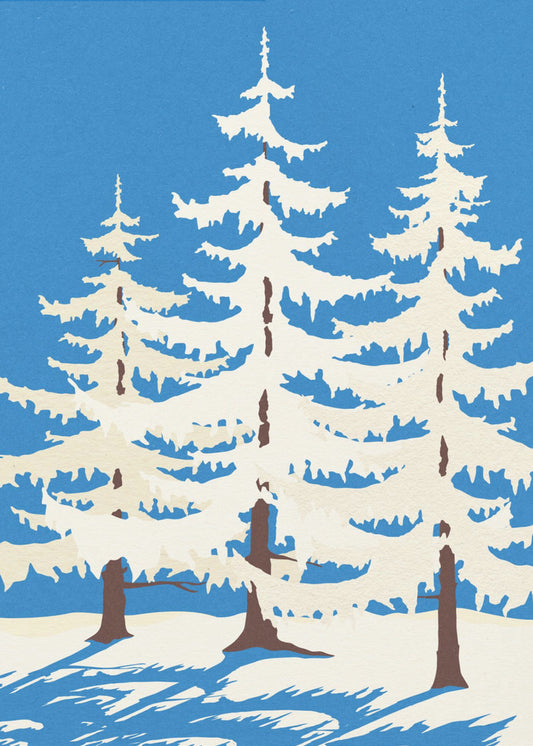 Harz Winter Trees | Canvas
