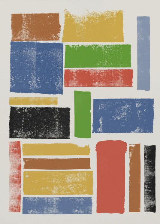 Color Block Harmony | Canvas