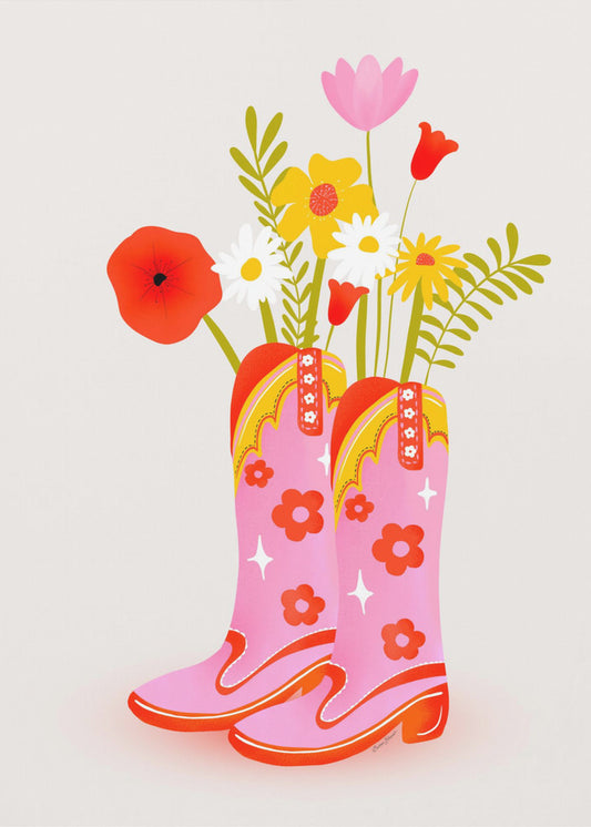 Cowgirl Boots | Poster
