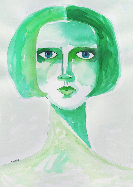 Greengirl | Canvas