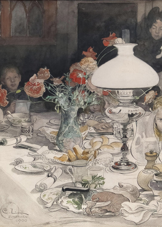 Around the Evening Lamp (1900) | Poster