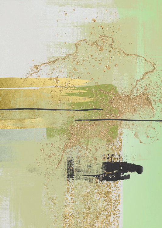 Liquid Greens 2 | Canvas