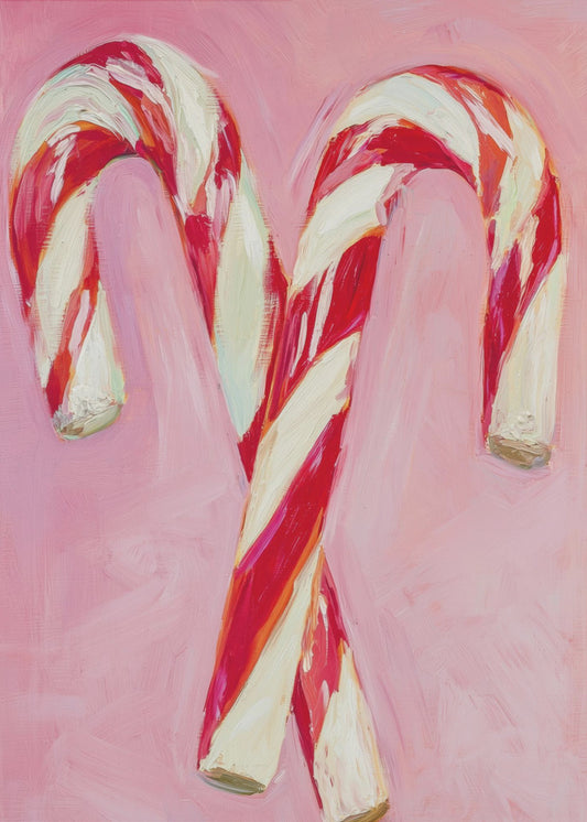 Candy Cane Delight | Poster