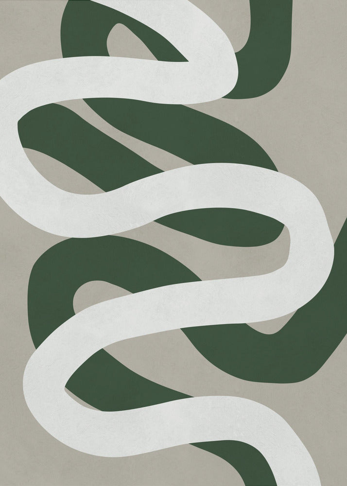 Expressionist curves 3 | Poster