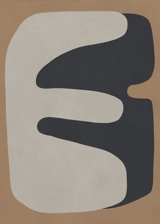 Brown and black art 3 | Canvas