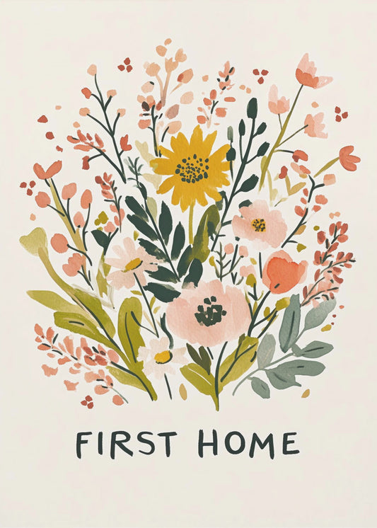 Blooming Welcome | Canvas