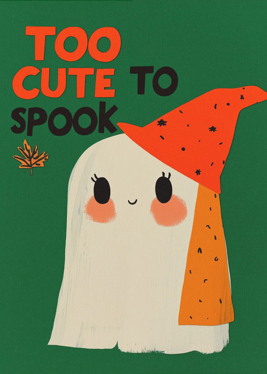 Charming Ghost Whimsy | Canvas