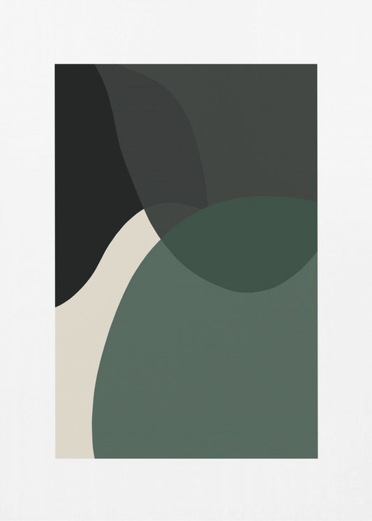 Abstract Shapes Art Print | Poster